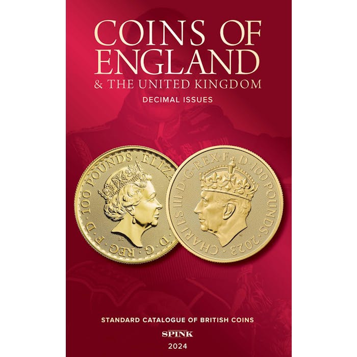 Decimal gold final cover 2024.jpg Coins of England 2024 decimal - Token Publishing Shop